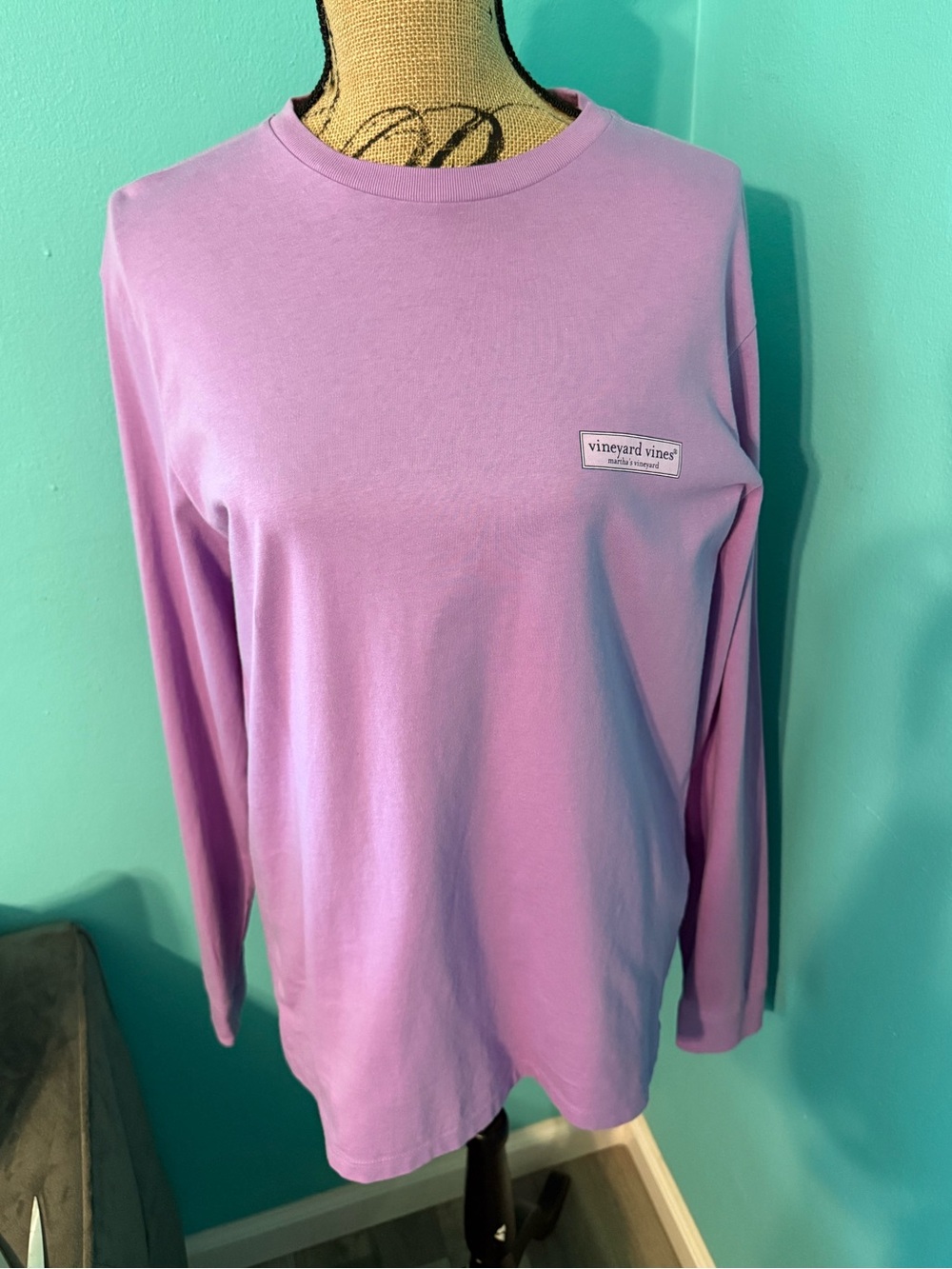 EUC Women’s Purple Vineyard Vines Martha’s Vineyard Long Sleeve T-shirt Size S